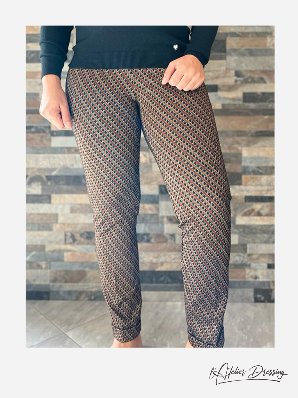 pantalon LANDON par AtelierDressing.fr